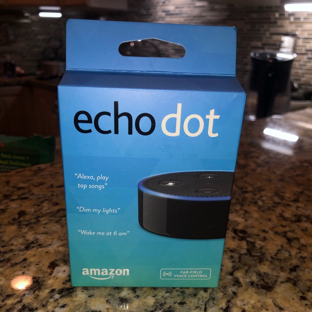 Brand new Echo Dot 2nd Gen